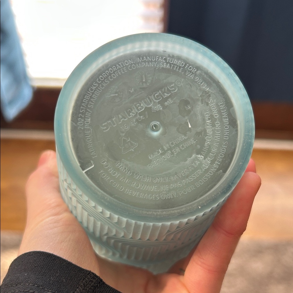 Starbucks Mint Green Textured 16oz Tumbler with Straw - Picture 4 of 4